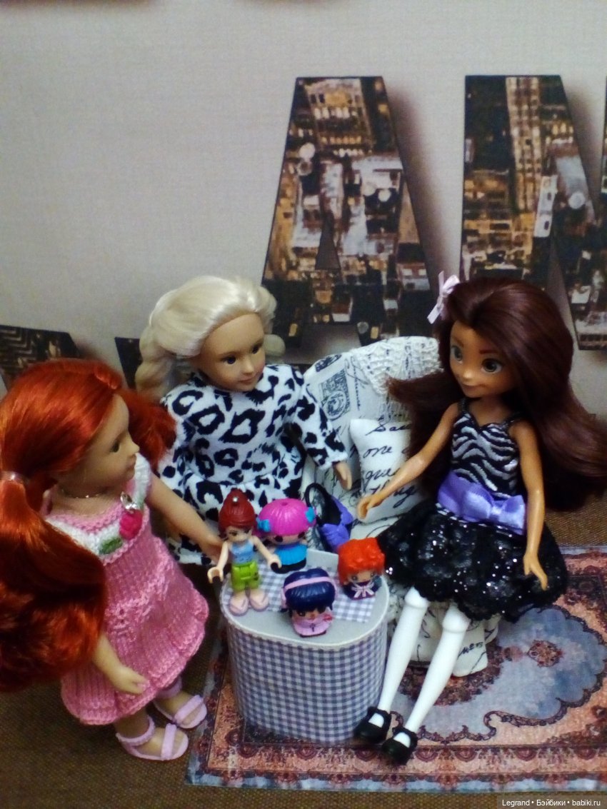 Тахмина в новом платье, девочки Lori и импровизированная "кукловстреча" | Бэйбики Тахмина в новом платье, девочки Lori и импровизированная "кукловстреча"