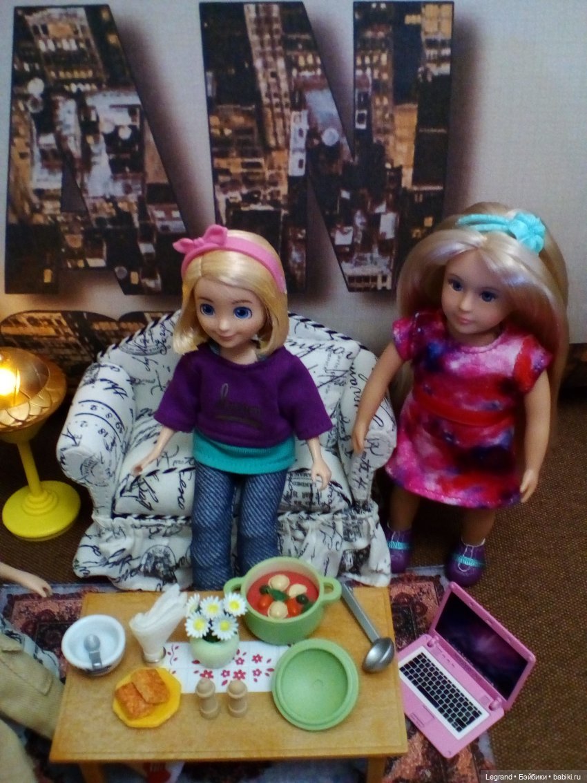 Они сами пишут свои истории: Оливье, Гюльфем, Элли. Обед | Бэйбики Они сами пишут свои истории: Оливье, Гюльфем, Элли. Обед (фото 10)