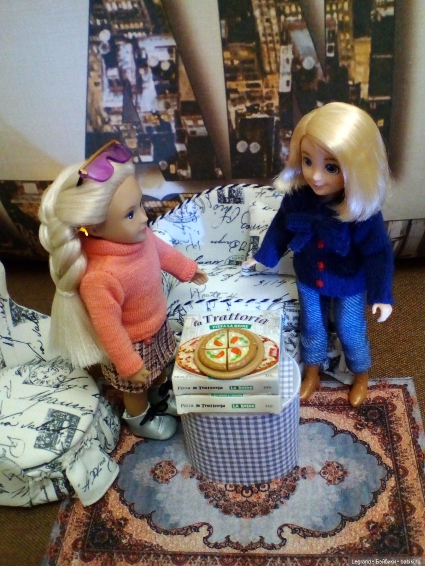 День пиццы. Гюльфем и Кира | Бэйбики День пиццы. Гюльфем и Кира