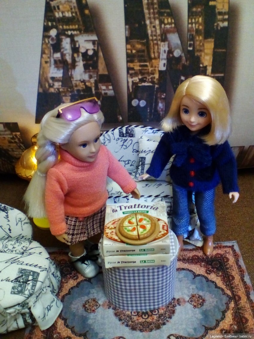 День пиццы. Гюльфем и Кира | Бэйбики День пиццы. Гюльфем и Кира