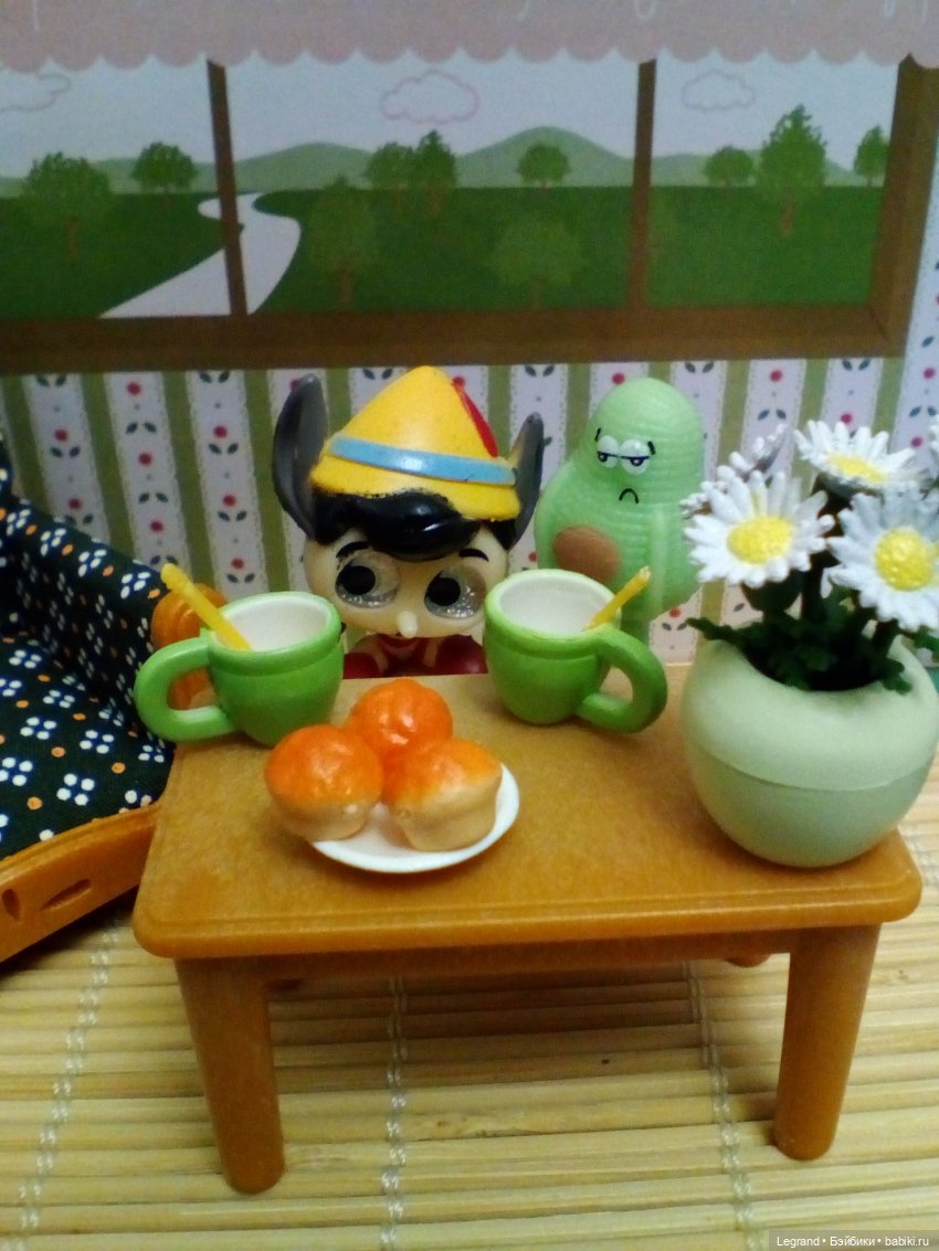 Авокадик и Глазастик. Чаепитие