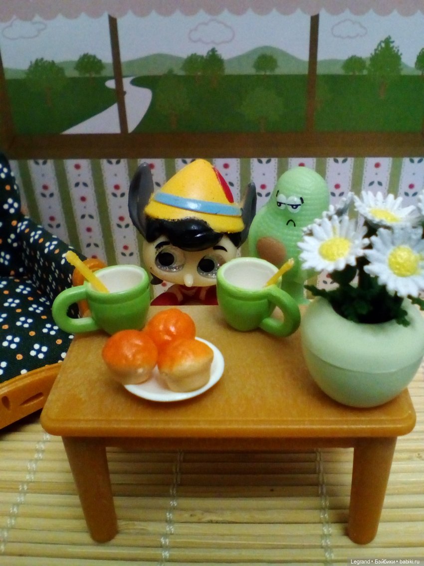 Авокадик и Глазастик. Чаепитие (фото 2)