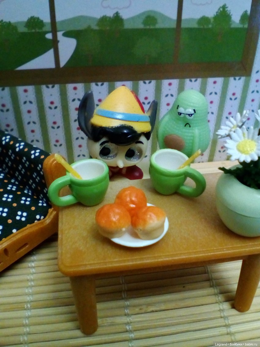 Авокадик и Глазастик. Чаепитие (фото 3)