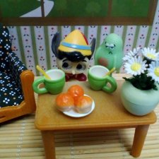 Авокадик и Глазастик. Чаепитие