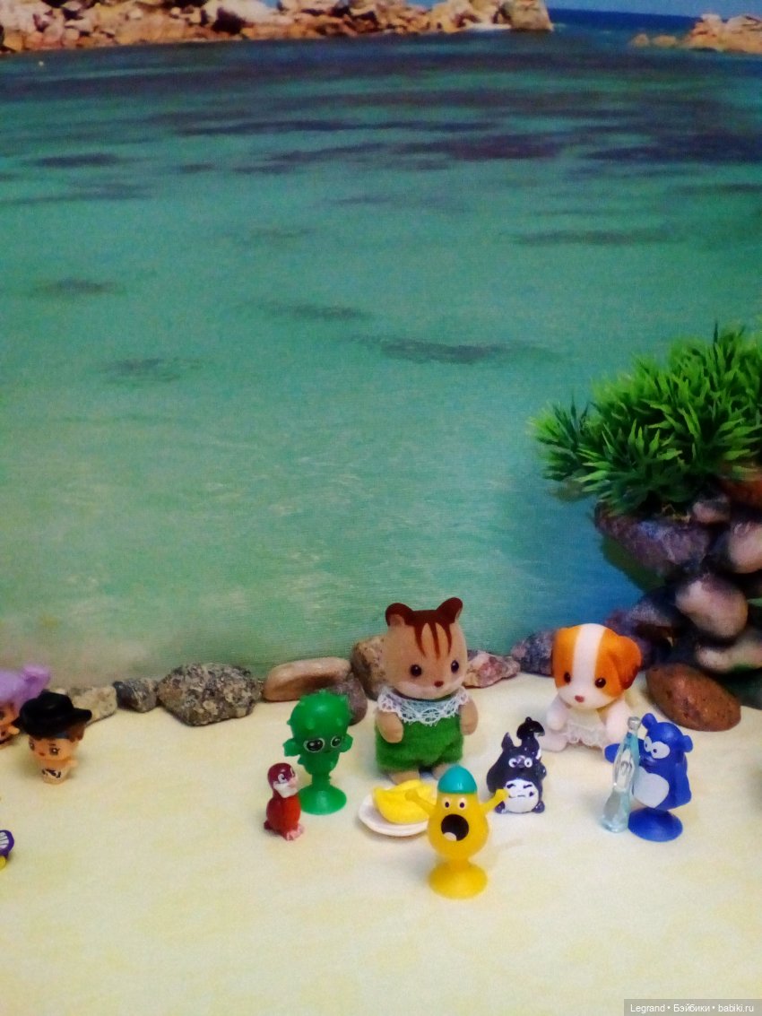 Сказки Соланж. Лесные друзья в Катаре. Пляж. Кактус: романтическое знакомство (фото 5)