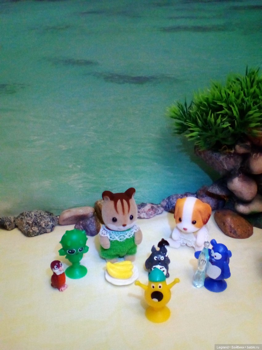 Сказки Соланж. Лесные друзья в Катаре. Пляж. Кактус: романтическое знакомство (фото 6)