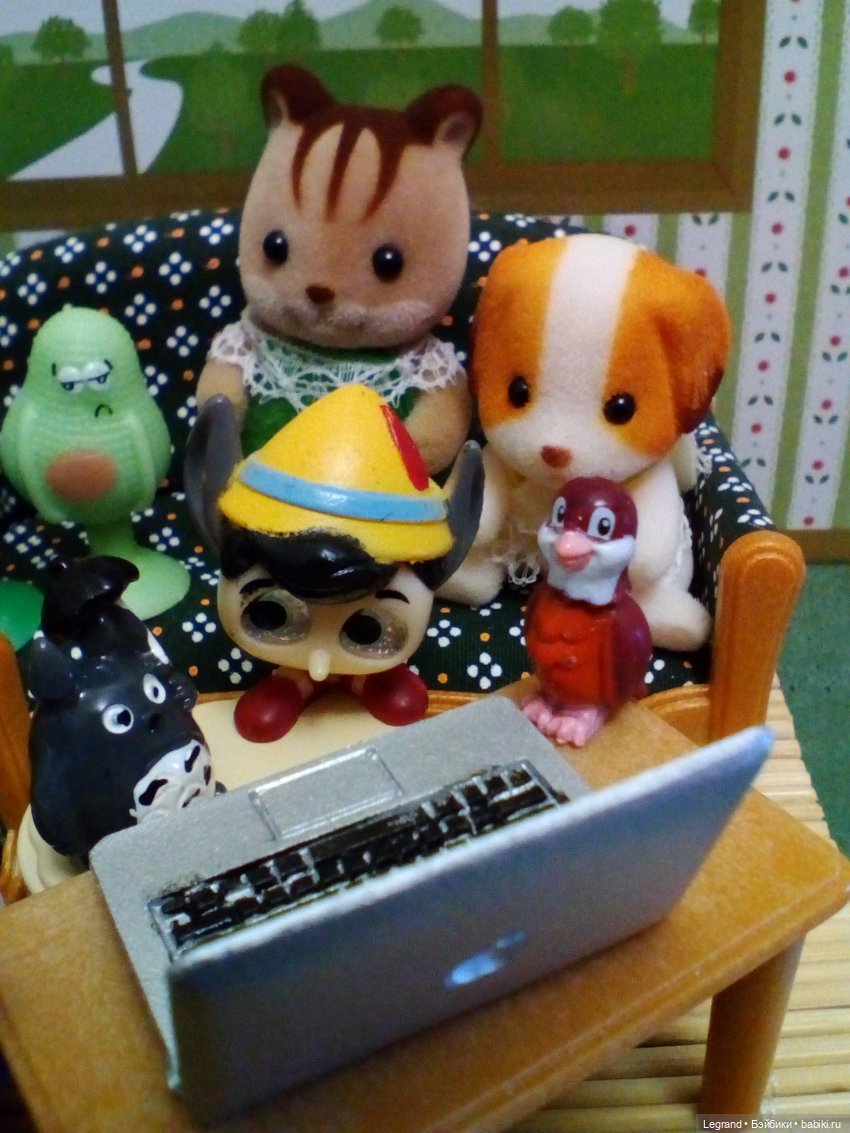 Сказки Соланж. Лесные друзья. "Домой! Домой!" В гостях у Авокадика (фото 9)