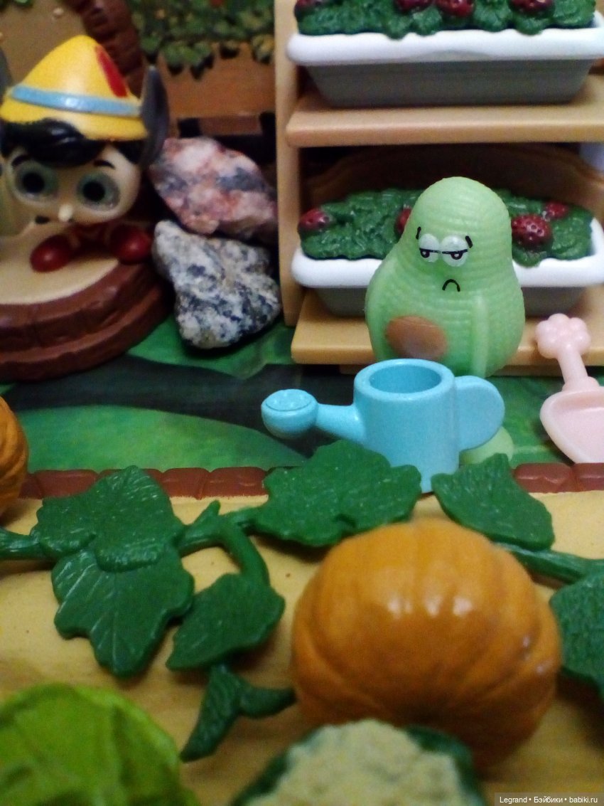 Сказки Соланж. Кактус: история любви. В огороде у Авокадика (фото 5)