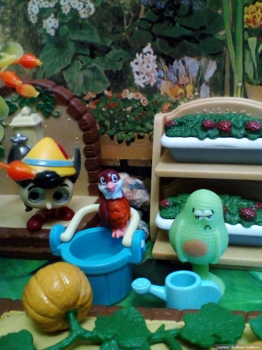 Сказки Соланж. Кактус: история любви. В огороде у Авокадика