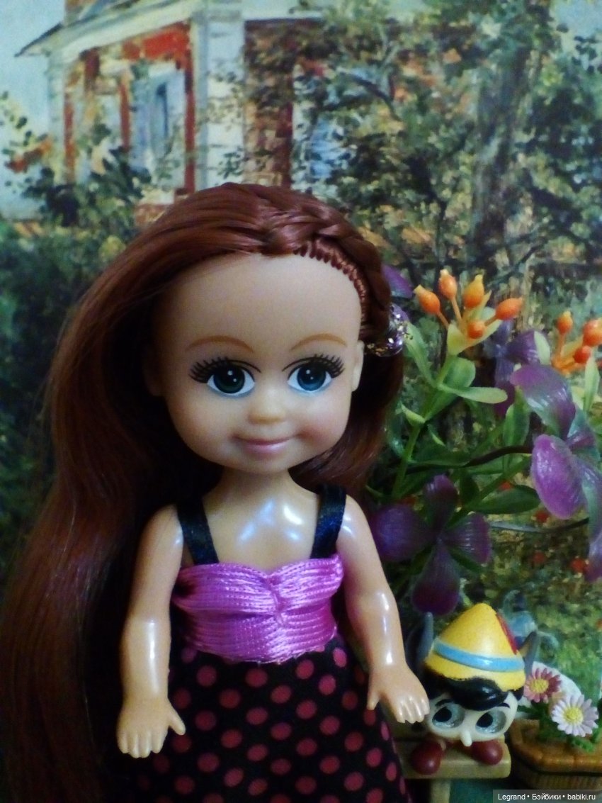 Глазастик в саду и Мавиль