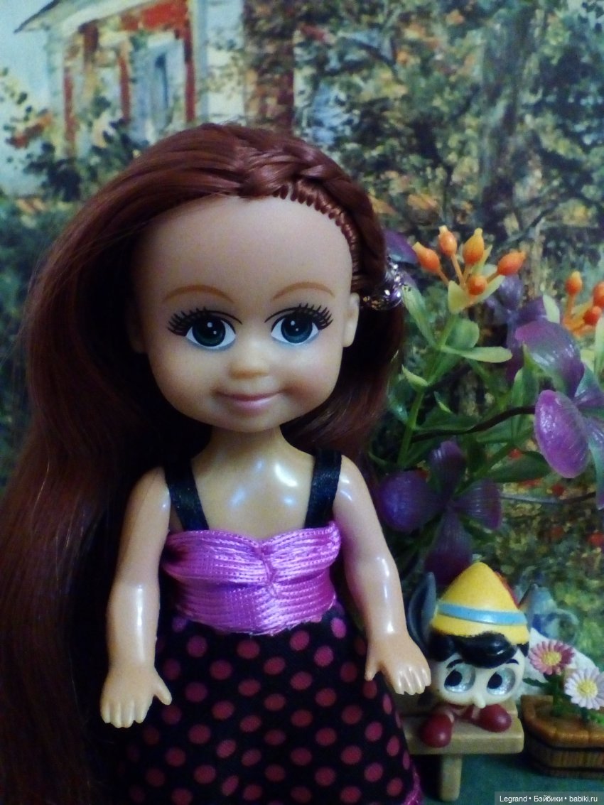 Глазастик в саду и Мавиль