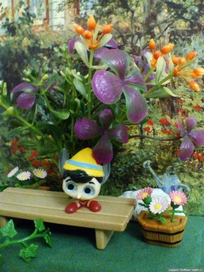 Глазастик в саду и Мавиль (фото 4)