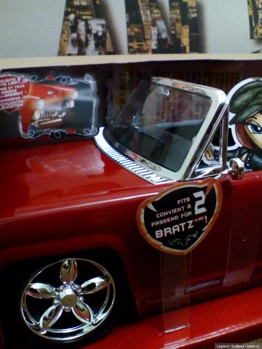 Специальное издание Bratz Rock Angelz Cruiser - Братц Кабриолет Круизер (фото 7)