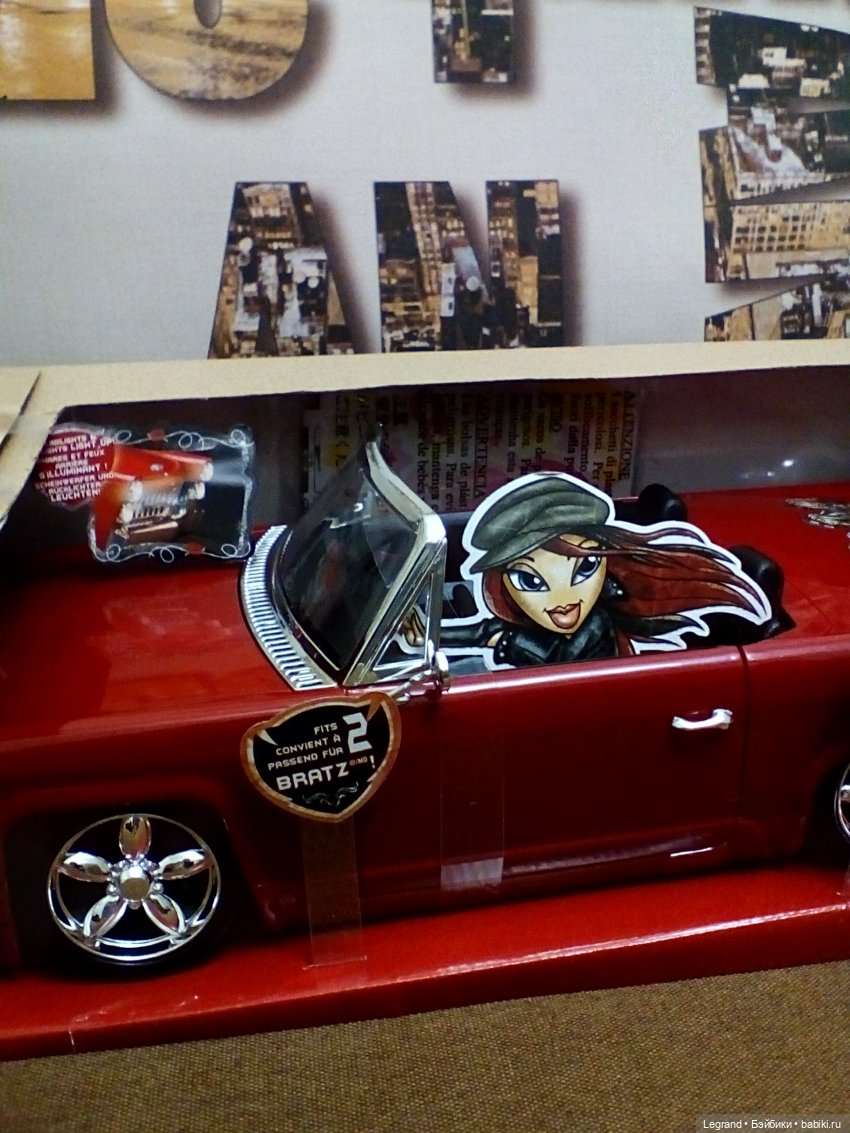Специальное издание Bratz Rock Angelz Cruiser - Братц Кабриолет Круизер