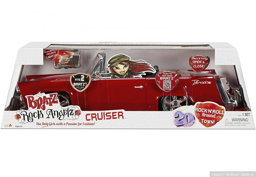 Специальное издание Bratz Rock Angelz Cruiser - Братц Кабриолет Круизер (фото 3)