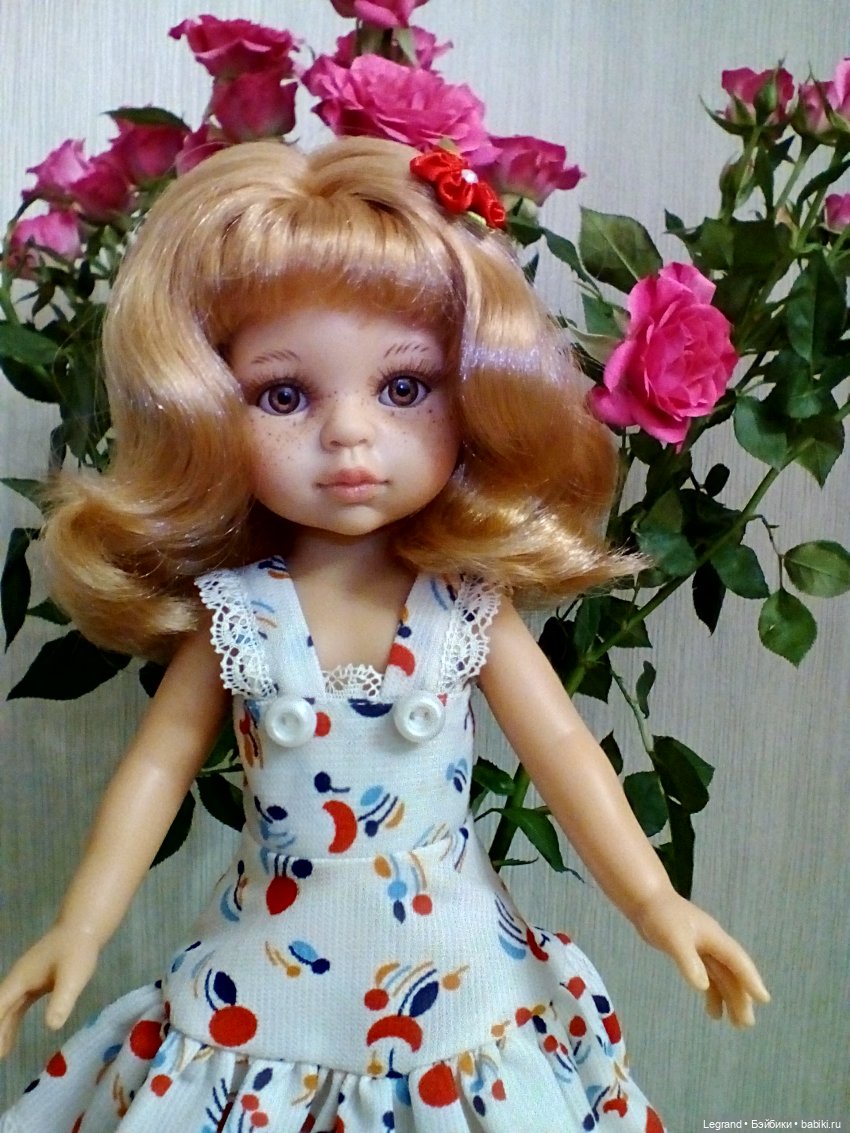 Фредерика и розы — Куклы Paola Reina (Паола Рейна): новинки (фото 2)