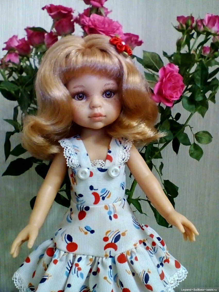 Фредерика и розы — Куклы Paola Reina (Паола Рейна): новинки (фото 3)