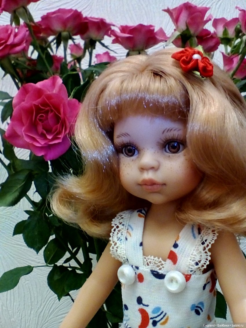 Фредерика и розы — Куклы Paola Reina (Паола Рейна): новинки