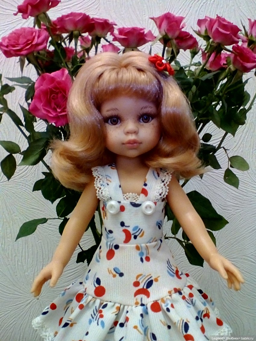 Фредерика и розы — Куклы Paola Reina (Паола Рейна): новинки