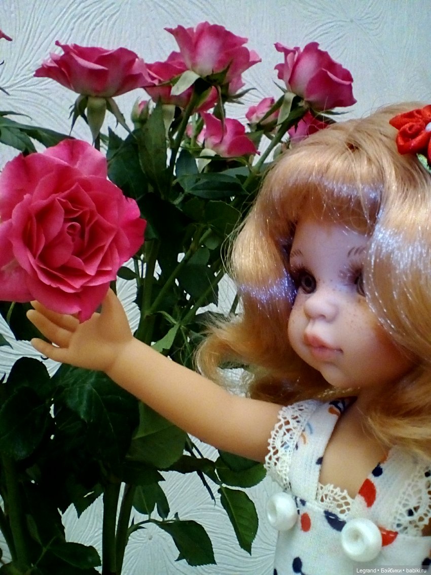 Фредерика и розы — Куклы Paola Reina (Паола Рейна): новинки