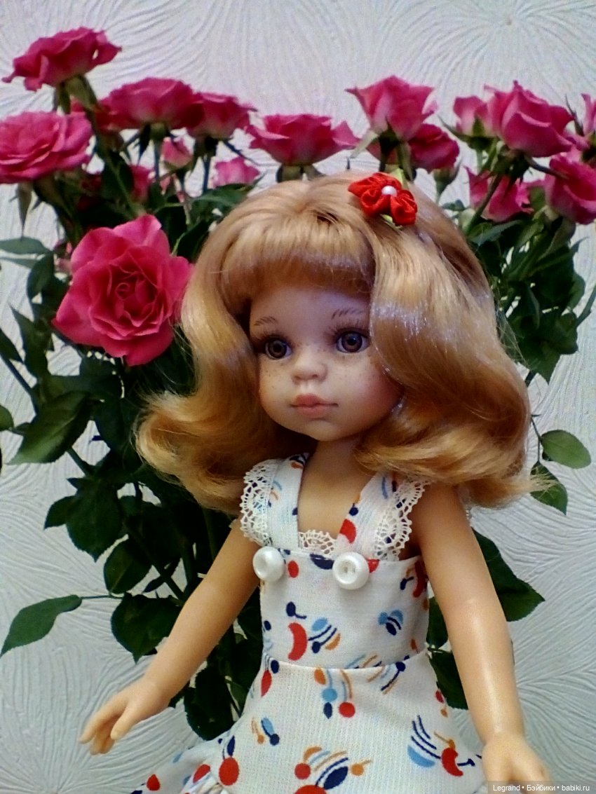 Фредерика и розы — Куклы Paola Reina (Паола Рейна): новинки
