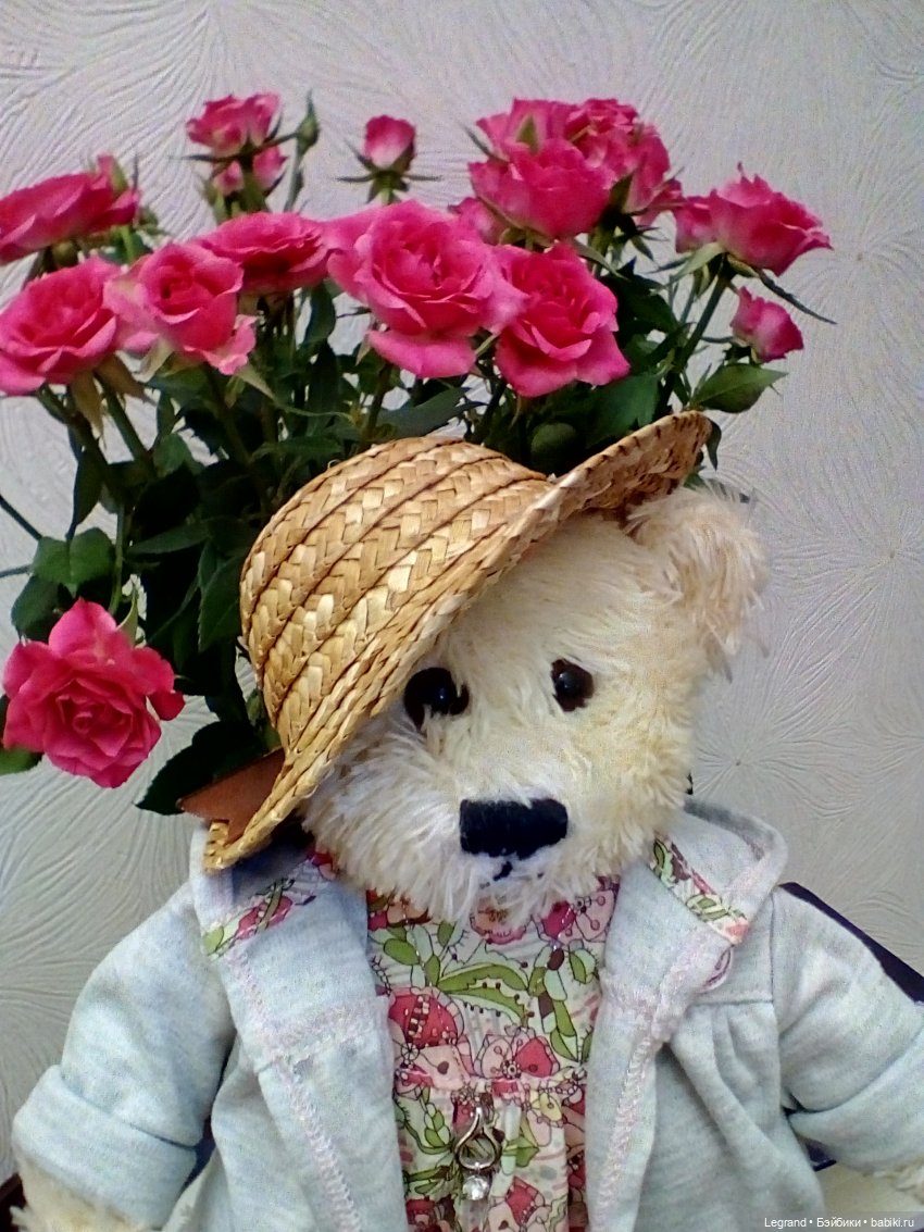 Пембе, розы и мороженое — Плюшевые мишки и игрушки (Teddy Bear): винтаж (фото 9)