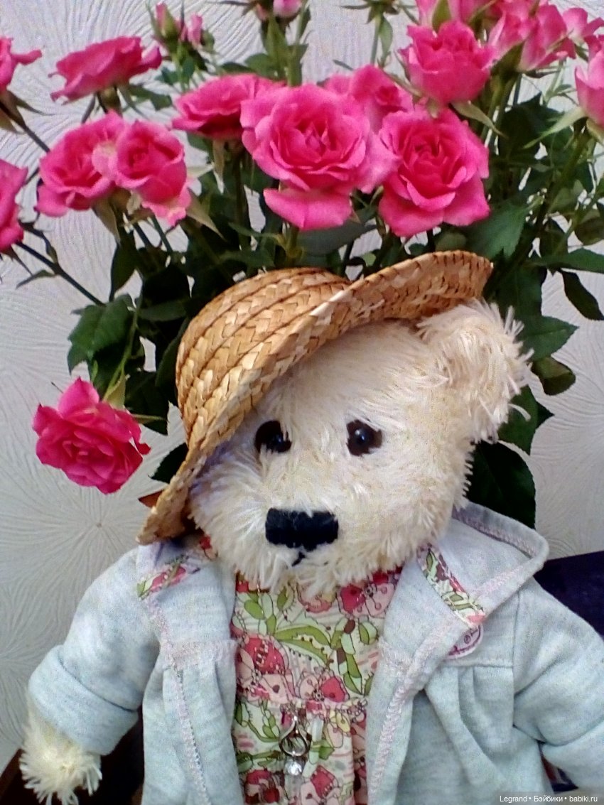 Пембе, розы и мороженое — Плюшевые мишки и игрушки (Teddy Bear): винтаж (фото 5)