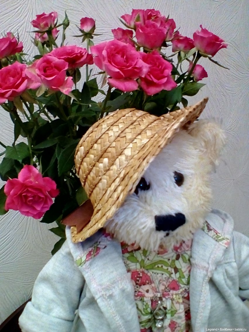 Пембе, розы и мороженое — Плюшевые мишки и игрушки (Teddy Bear): винтаж (фото 7)