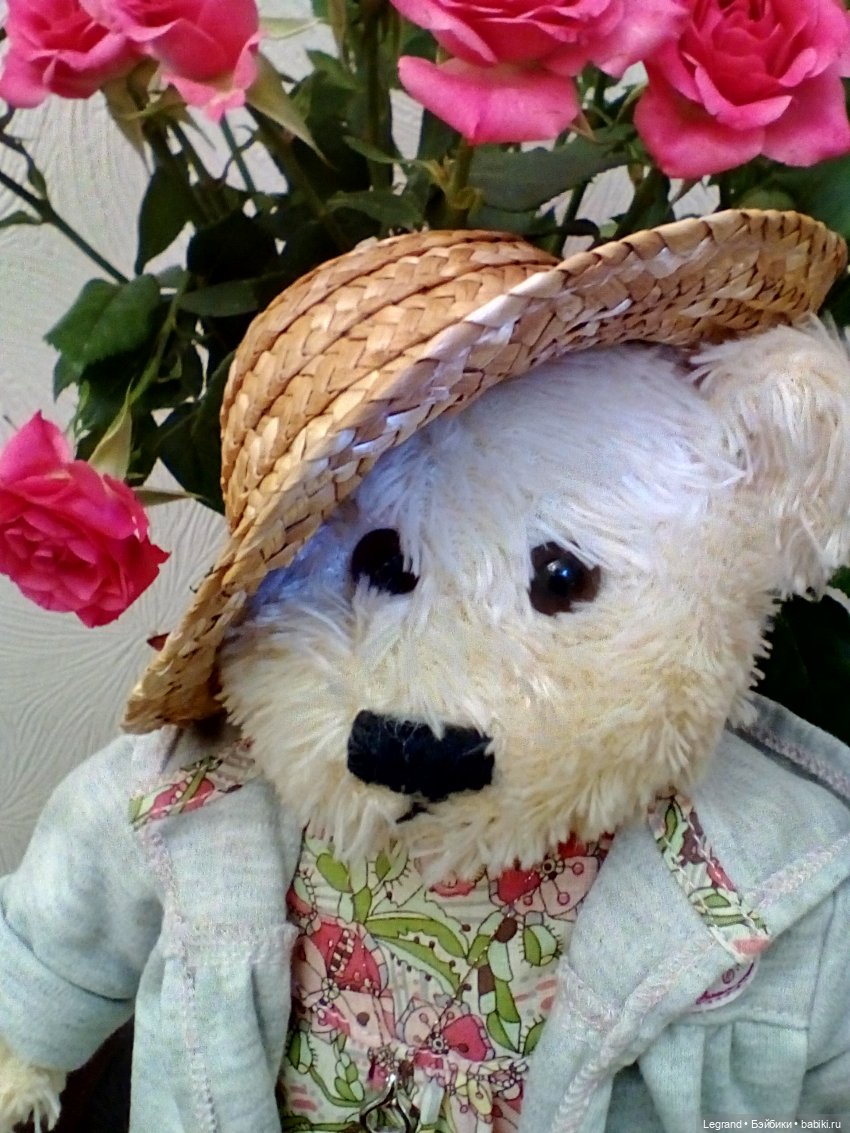 Пембе, розы и мороженое — Плюшевые мишки и игрушки (Teddy Bear): винтаж