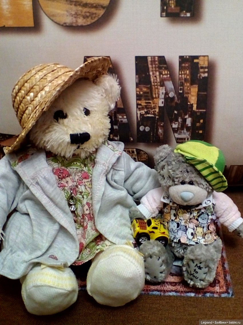 Весенний Гри — Плюшевые мишки и игрушки (Teddy Bear): винтаж (фото 8)