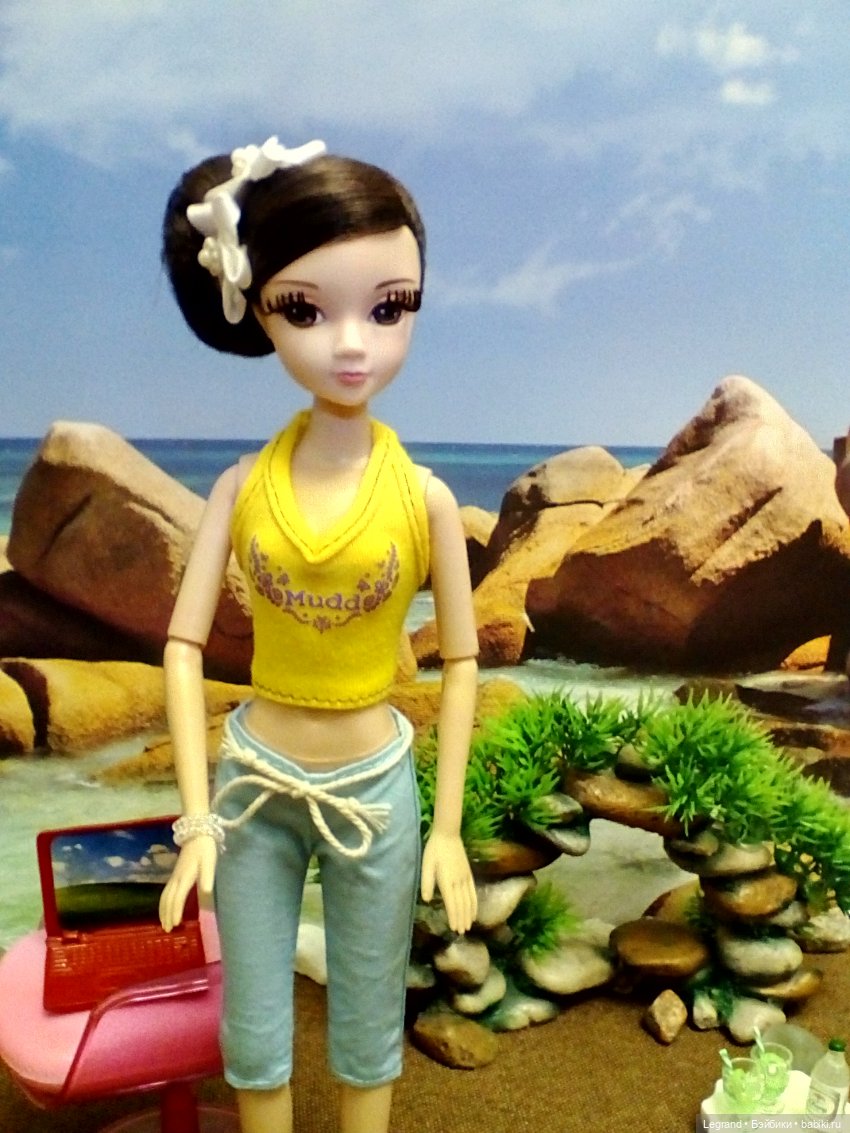 Эрмелин и Гюнеш на побережье