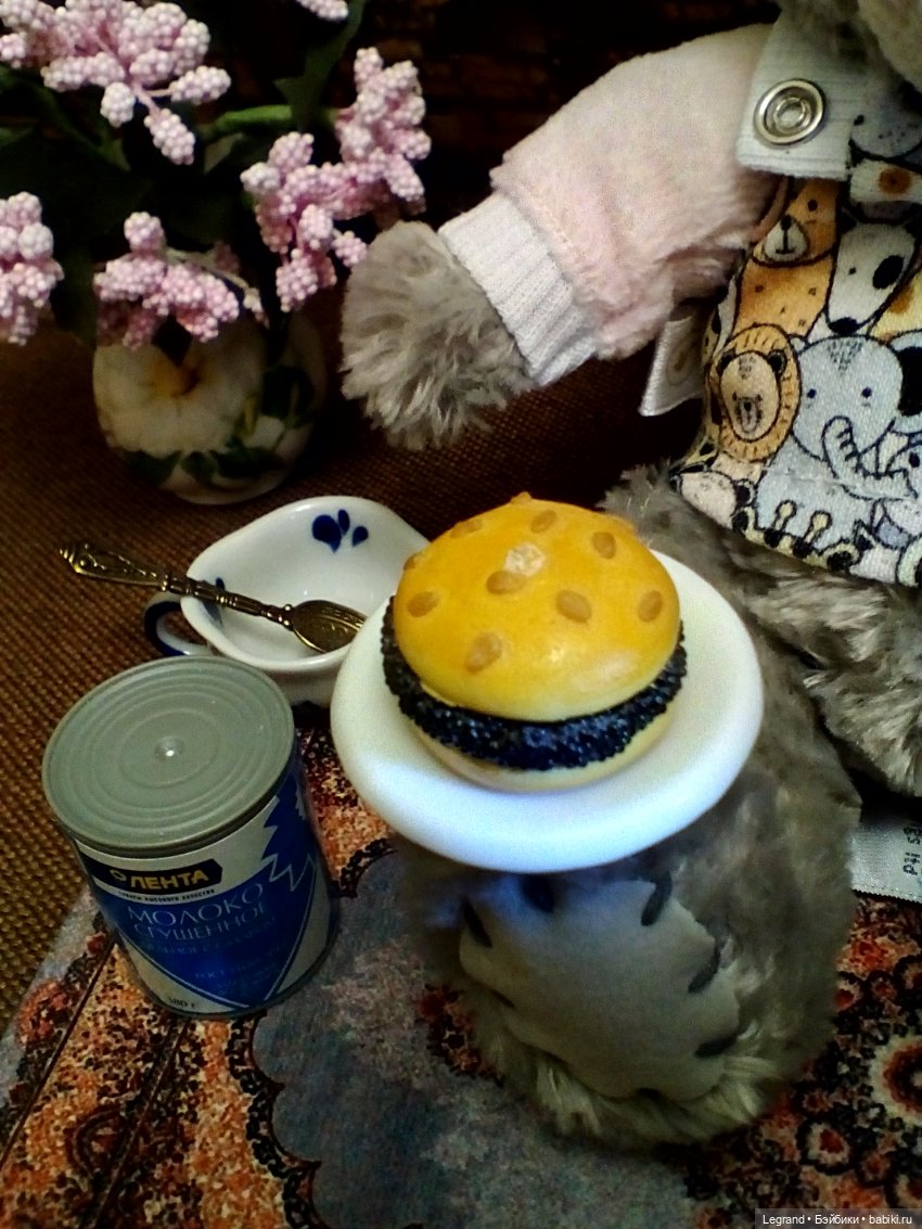 Ужин Гри — Плюшевые мишки и игрушки (Teddy Bear): винтаж (фото 9)