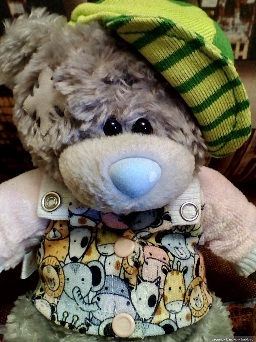 Ужин Гри — Плюшевые мишки и игрушки (Teddy Bear): винтаж