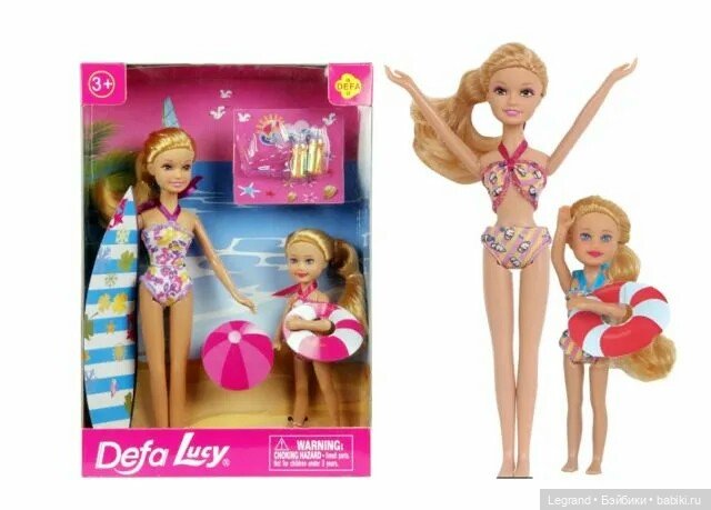 О куколках-подростках Defa Lucy. Девочки в купальниках
