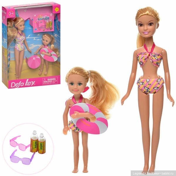 О куколках-подростках Defa Lucy. Девочки в купальниках