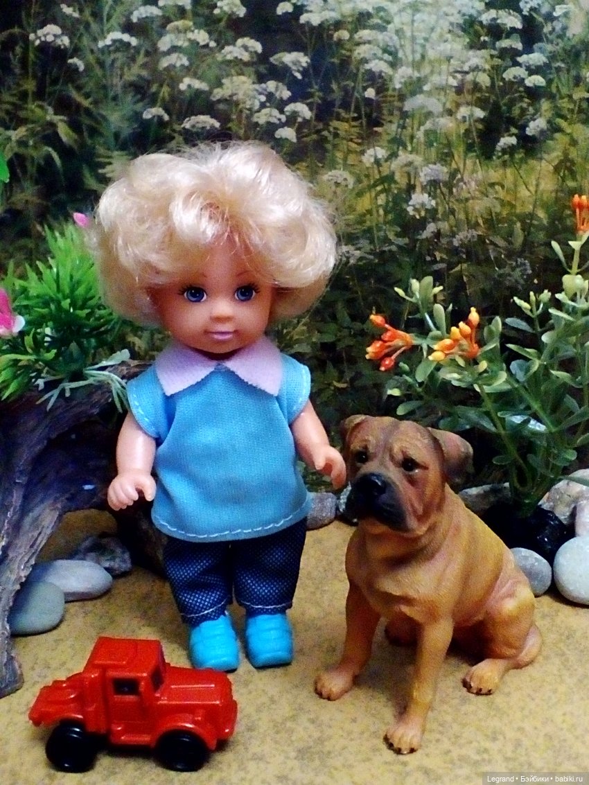 Лурения. Дети на прогулке