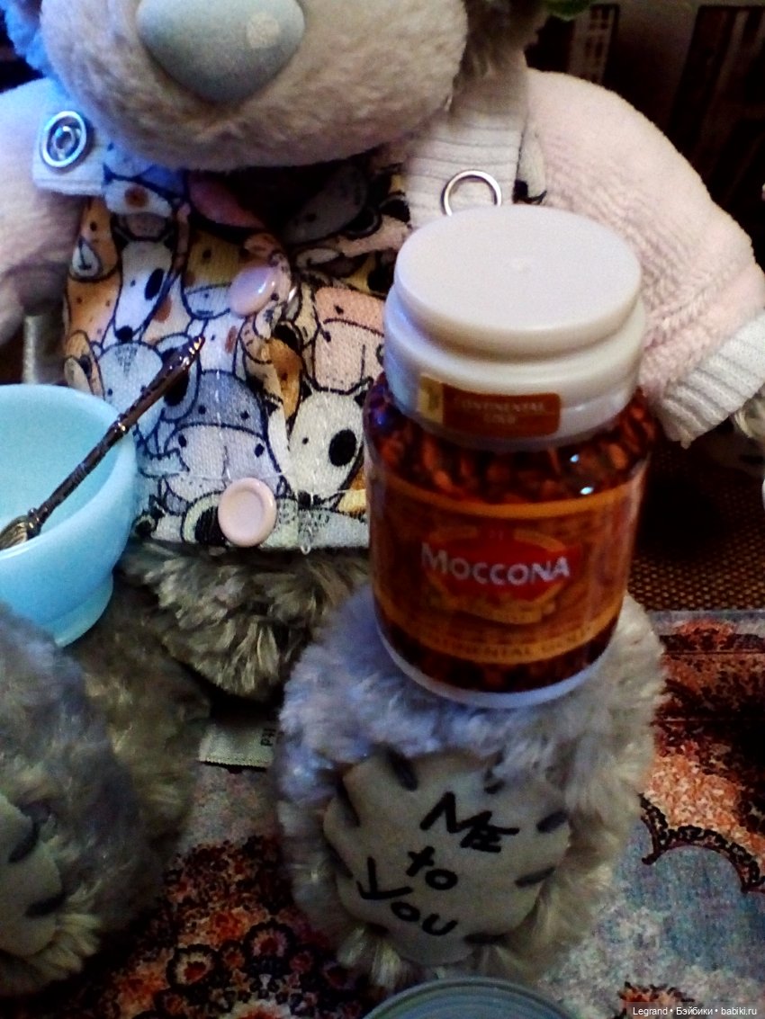 Гри: ночное кофепитие — Плюшевые мишки и игрушки (Teddy Bear): винтаж (фото 6)