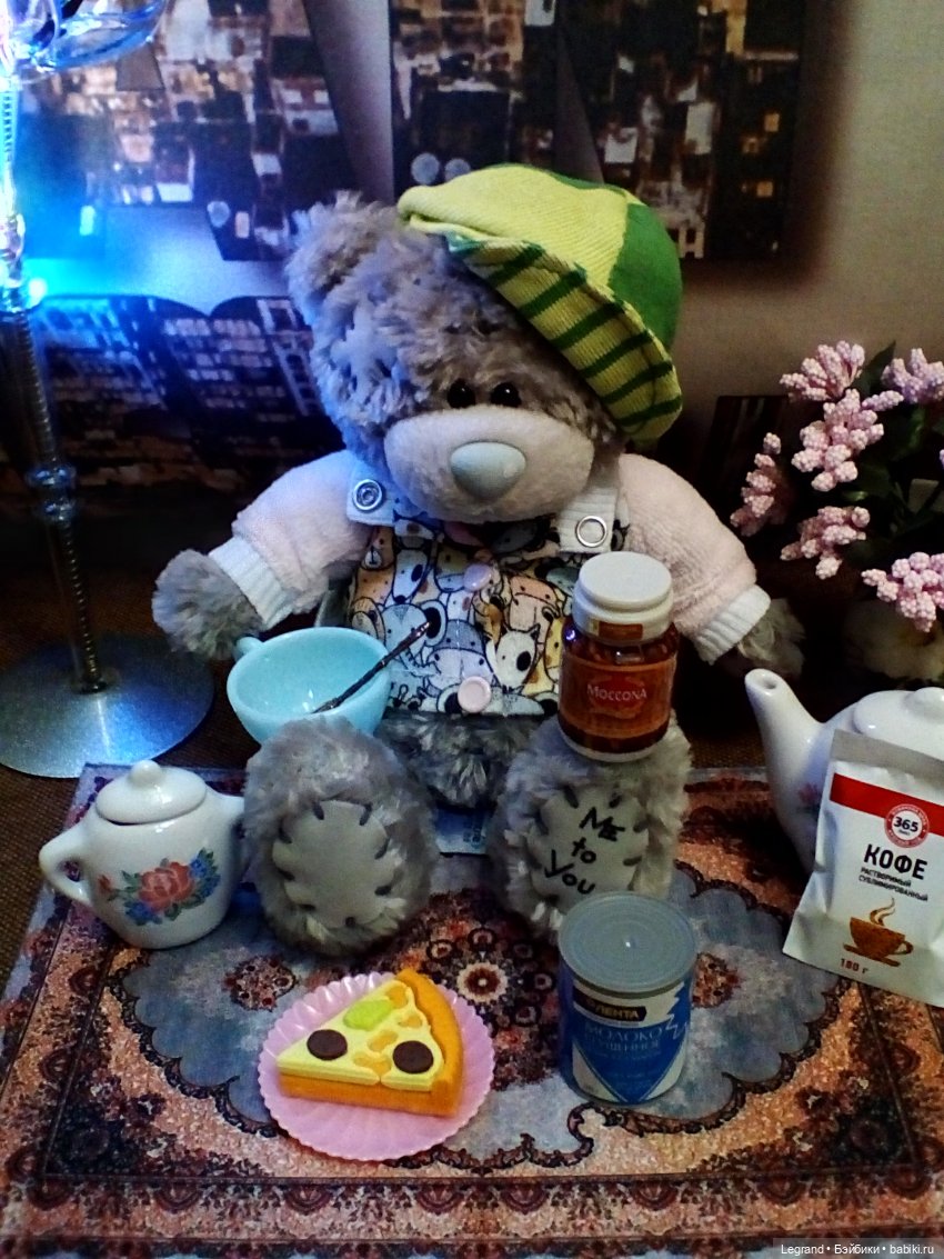 Гри: ночное кофепитие — Плюшевые мишки и игрушки (Teddy Bear): винтаж (фото 10)