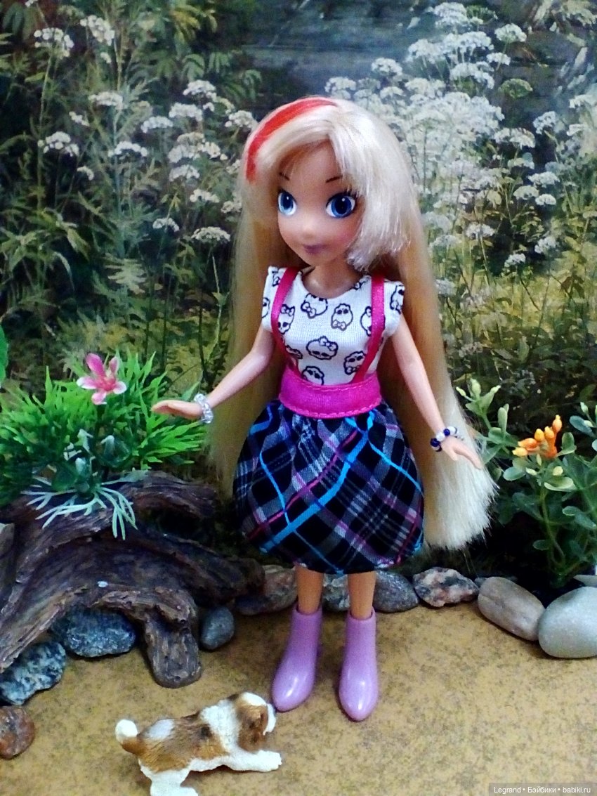 Лурения. Бижу гуляет с Джаном