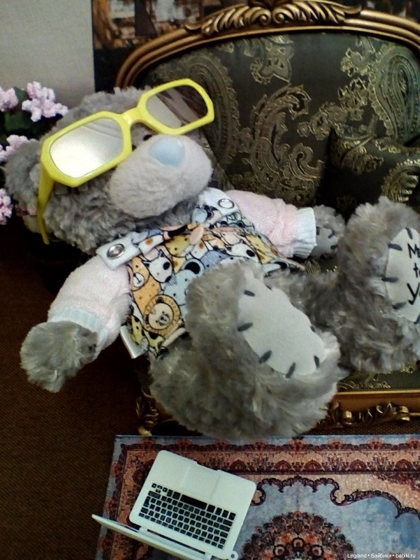 Гри бунтует и веселится | Бэйбики Гри бунтует и веселится — Плюшевые мишки и игрушки (Teddy Bear): винтаж