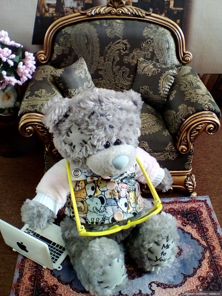 Гри бунтует и веселится | Бэйбики Гри бунтует и веселится — Плюшевые мишки и игрушки (Teddy Bear): винтаж