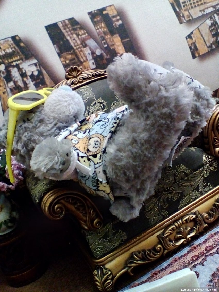 Гри бунтует и веселится | Бэйбики Гри бунтует и веселится — Плюшевые мишки и игрушки (Teddy Bear): винтаж