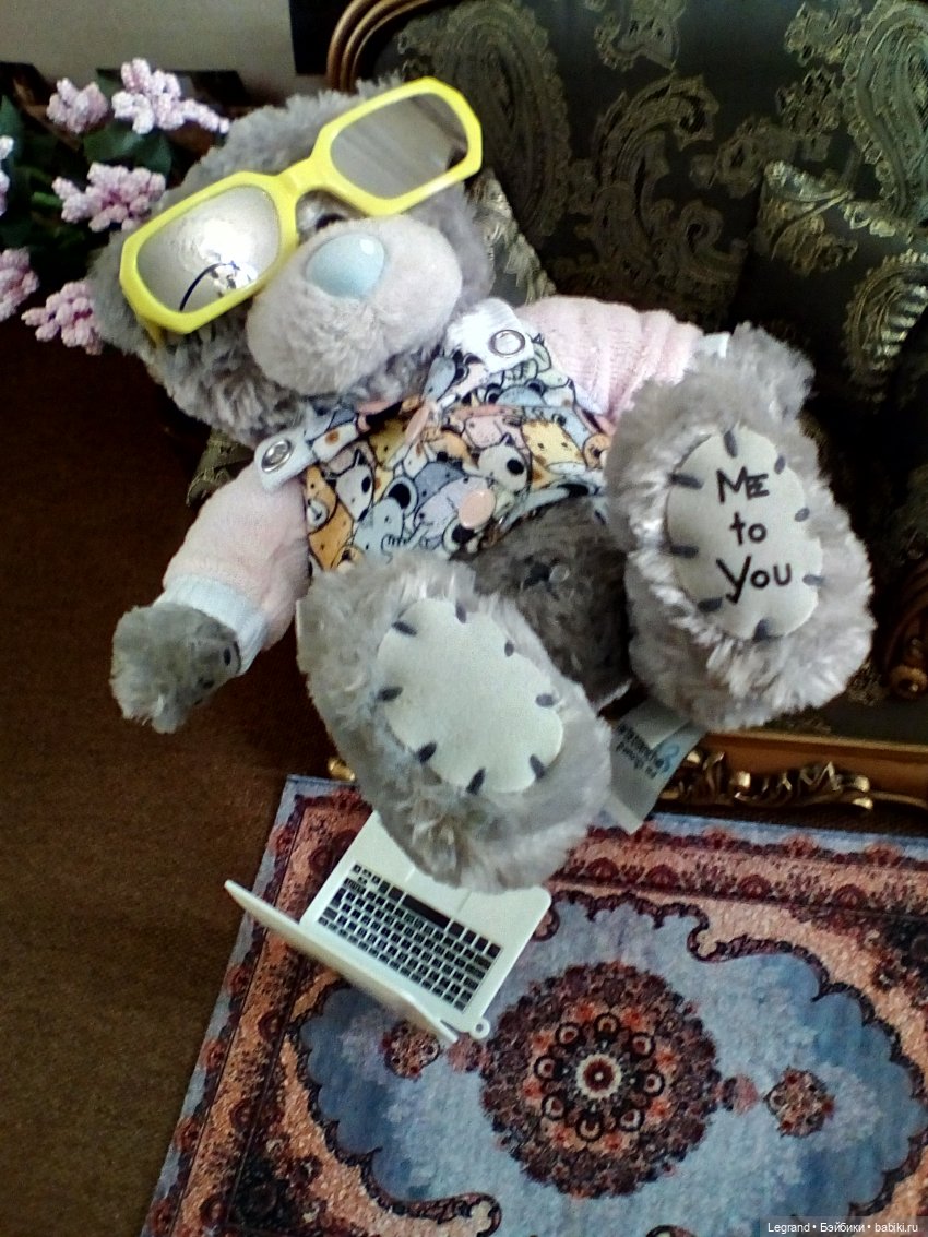 Гри бунтует и веселится | Бэйбики Гри бунтует и веселится — Плюшевые мишки и игрушки (Teddy Bear): винтаж