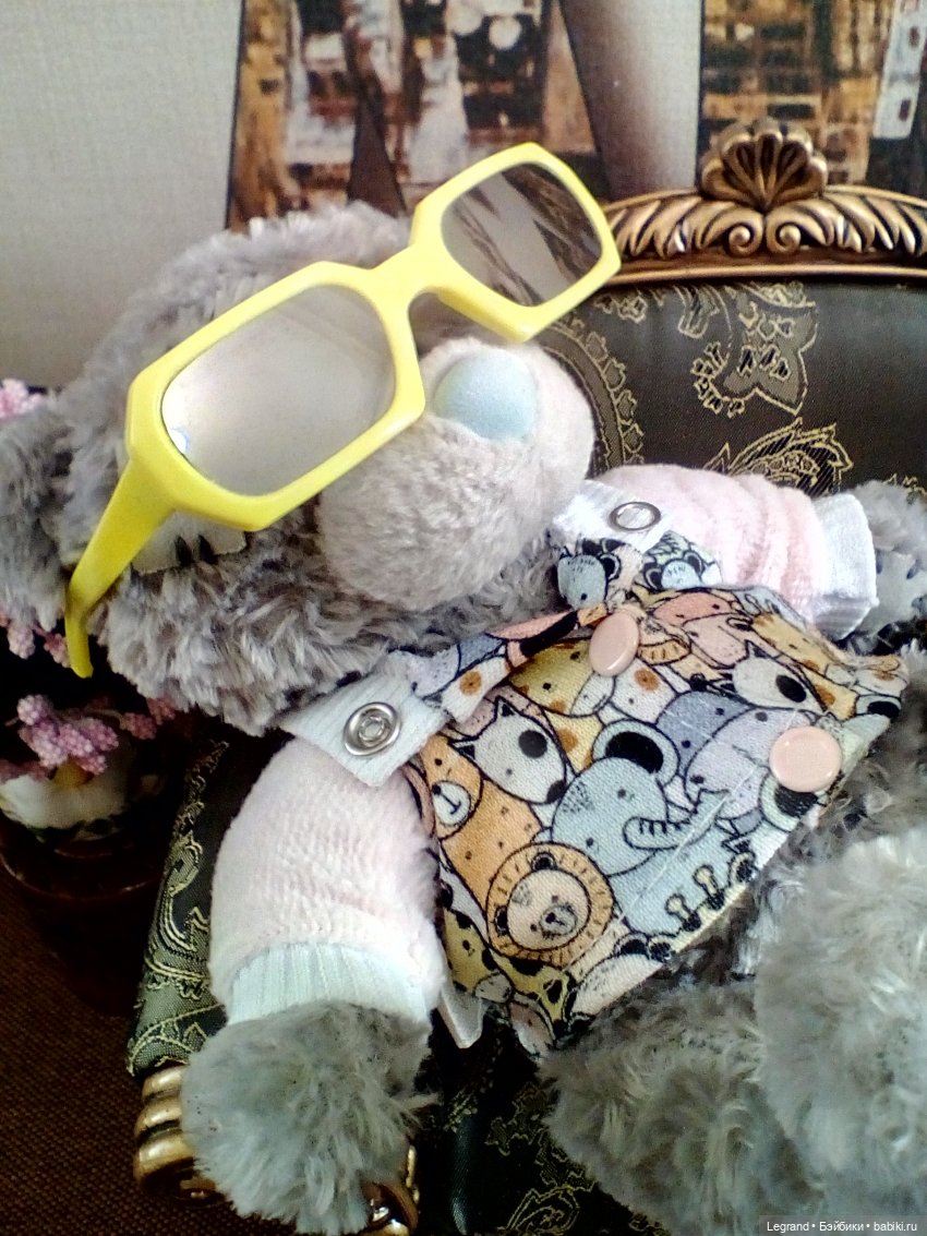 Гри бунтует и веселится | Бэйбики Гри бунтует и веселится — Плюшевые мишки и игрушки (Teddy Bear): винтаж (фото 9)