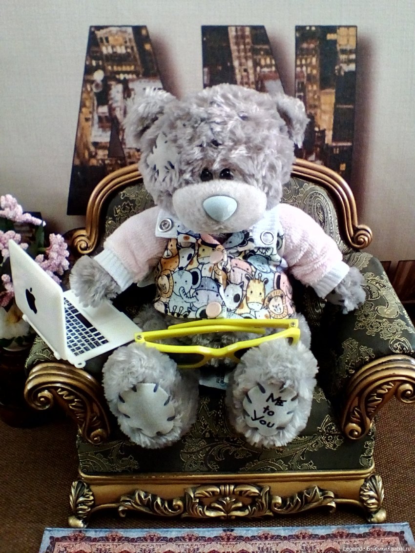 Гри бунтует и веселится | Бэйбики Гри бунтует и веселится — Плюшевые мишки и игрушки (Teddy Bear): винтаж