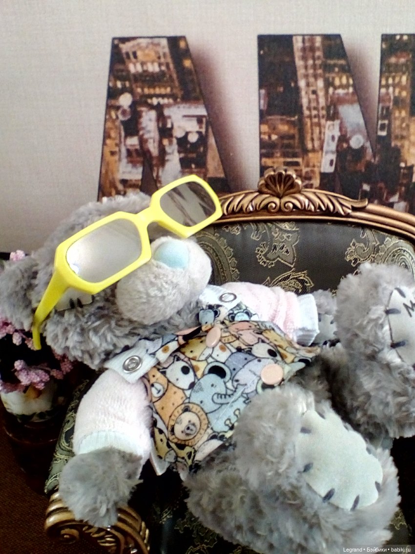 Гри бунтует и веселится | Бэйбики Гри бунтует и веселится — Плюшевые мишки и игрушки (Teddy Bear): винтаж (фото 7)