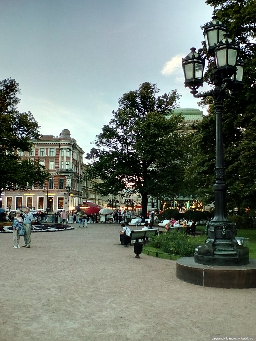 Петербург. Александринский театр, Невский проспект, Фонтанка. Гри и Отто