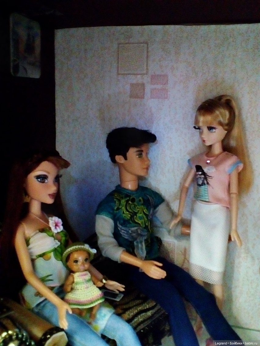Лурения. Фото с куклополок: Блонди, Эллис, сыновья Жерара