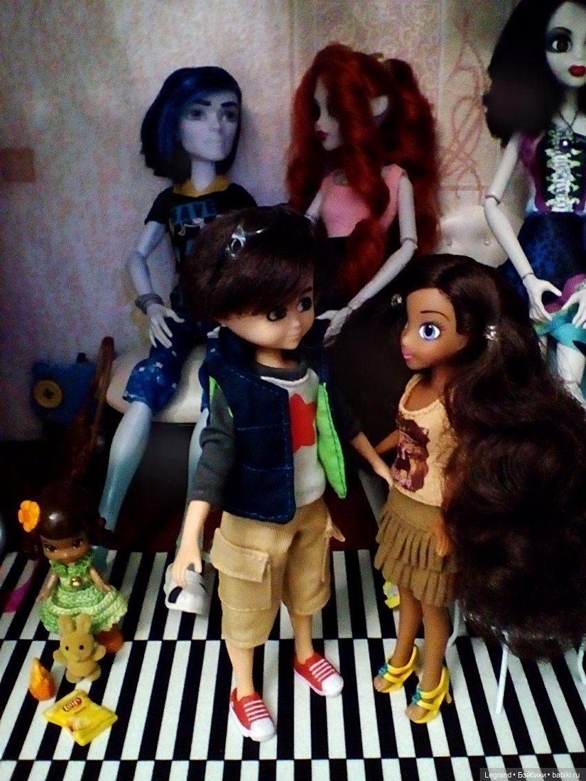 Лурения. Фото с куклополок: Блонди, Эллис, сыновья Жерара (фото 10)