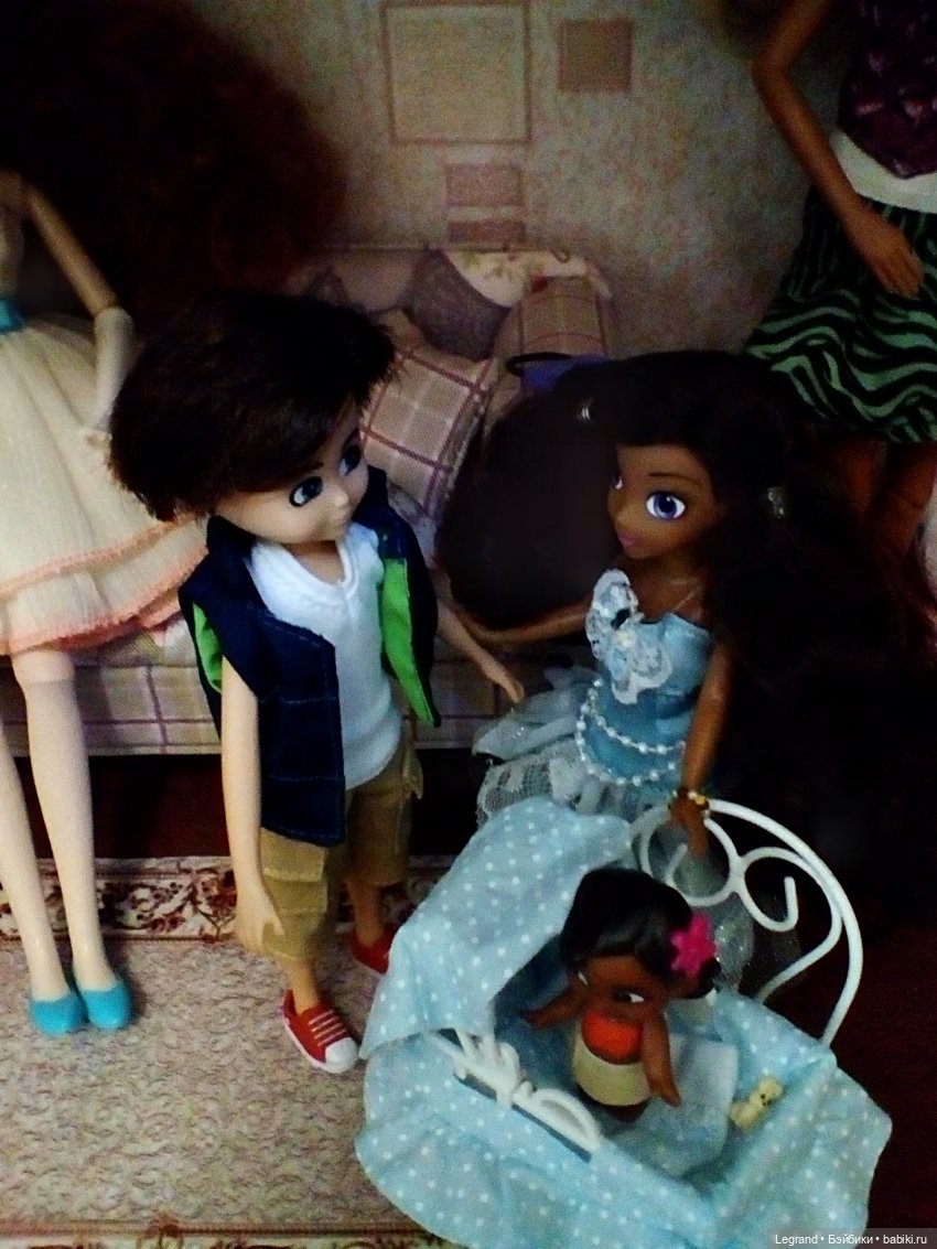 Лурения. Фото с куклополок: Блонди, Эллис, сыновья Жерара (фото 9)